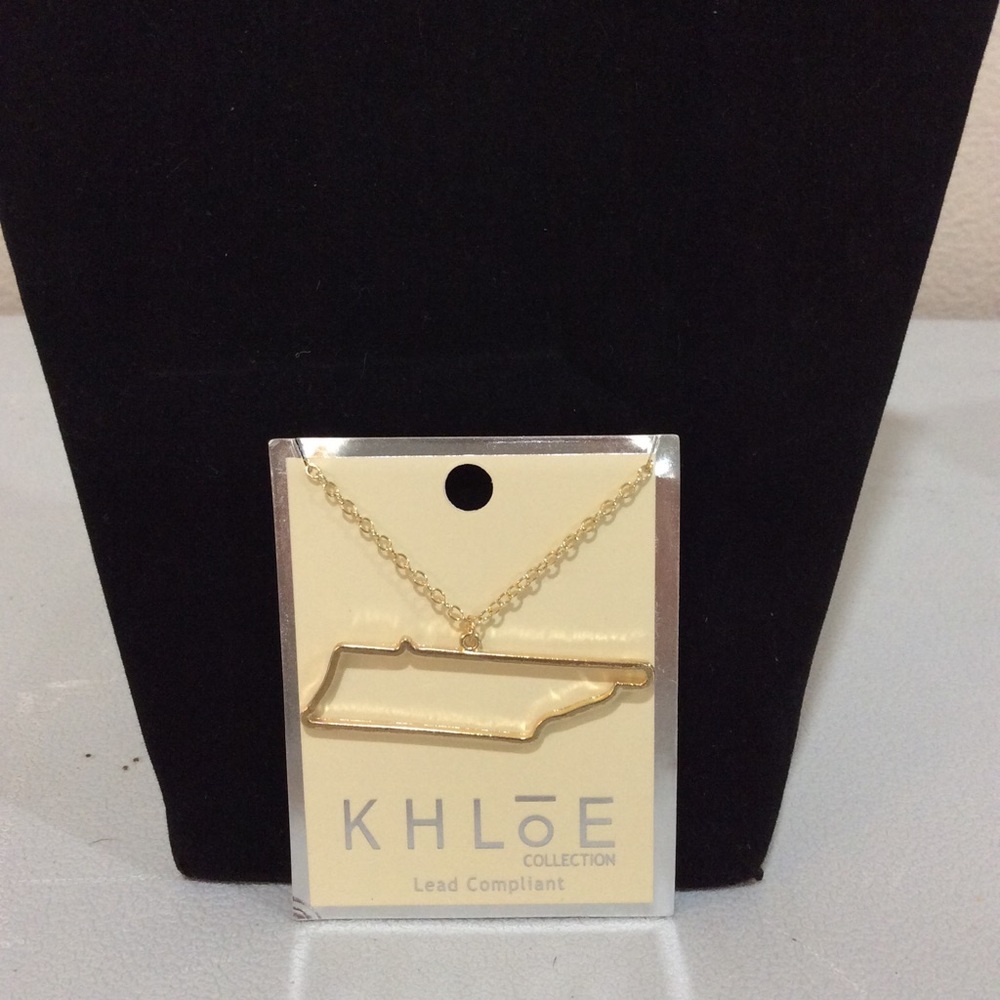 Outline Tennessee Necklace